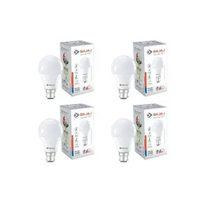 Bajaj Ivora HB LED Lamp 9W CDL Cool Daylight B22 LED Bulb (Pack of 4)