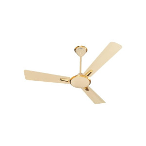 Crompton HIGHSPEED AURA 1200 mm Ceiling Fan for Home | Designer | 1 Star Rated | Energy Efficient | 370RPM | Superior Air Delivery | 2 years Warranty | (Ivory Deluxe), Pack of 1