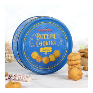 Cookieman Danish Butter Cookies - 330g | Authentic Danish Butter Cookies In Iconic Blue Tin - 330g (Coupon)