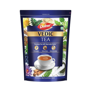 Dabur Vedic Tea - 950g (Black Tea) | Chai Handpicked from Assam, Nilgiri & Darjeeling | Soulful Aroma & Rich Taste | Premium Tea
