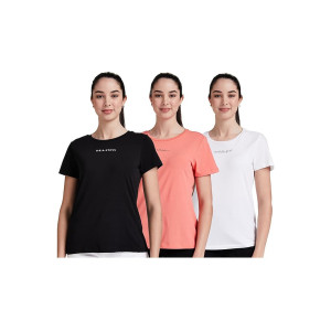Amazon Brand - Eden & Ivy Women's Regular T-Shirt (Pack of 2)