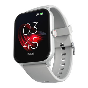 beatXP Marv Neo 1.85” (4.6 cm) Display, Bluetooth Calling Smart Watch, Smart AI Voice Assistant, 100+ Sports Modes, Heart & SpO2 Monitoring, IP68, Fast Charging (Iced Silver)