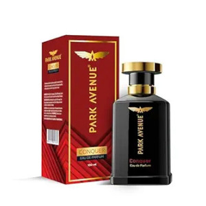 Park Avenue Conquer – Eau De Parfum Men, 100ml | Perfume for Men | Premium Luxury Fragrance Scent | Long-lasting Aroma Perfume