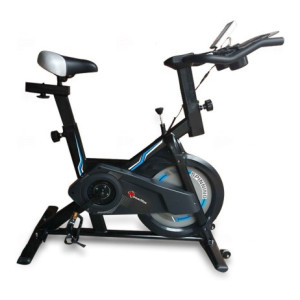 Powermax Fitness BS-150 Indoor Cycles Exercise Bike  (Black, Silver, Blue)