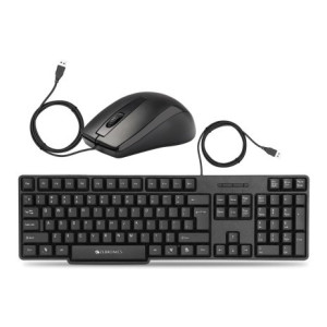 ZEBRONICS K20 Keyboard and Alex Wired Optical Mouse combo Combo Set