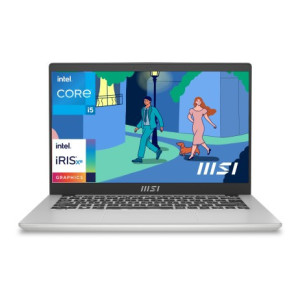 MSI Modern 14 Intel Core i5 12th Gen 1235U - (8 GB/512 GB SSD/Windows 11 Home) Modern 14 C12M-440IN Thin and Light Laptop  (14 Inch, Urban Silver, 1.4 Kg) [Tap to save Rs. 2000 off Coupon + 2000 off Using SBI Debit/Credit Card]