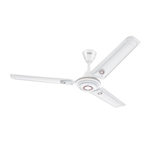 Hindware Smart Appliances Caeli White Star rated ceiling Fan 1200MM 425 RPM Energy Efficient High Air Delivery Fan for Home and office comes with 52 W copper motor and aerodynamic blades