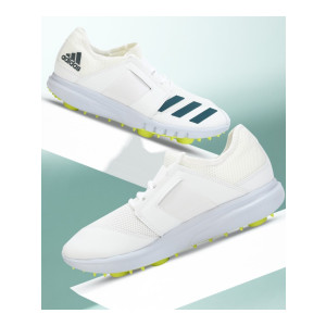 ADIDAS : Howzat Spike 20 Cricket Shoes For Men  (White)