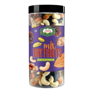 Nature Aahar premium dry fruit mix (cashew almond raisin apricot mix dried fruit ) 500gm Assorted Nuts  (500 g)