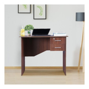 Hometown Simply Plus Engineered Wood Study Table  (Free Standing, Finish Color - Akasia, Knock Down)