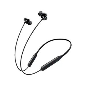Oneplus Bullets Z2 Bluetooth Wireless in Ear Earphones with Mic, Bombastic Bass - 12.4 mm Drivers, 10 Mins Charge - 20 Hrs Music, 30 Hrs Battery Life, IP55 Dust and Water Resistant (Magico Black)