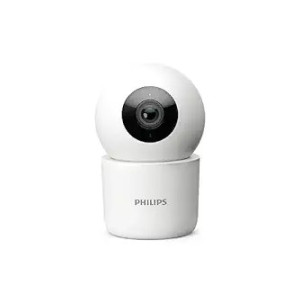 PHILIPS 3MP Wi-Fi CCTV HSP3500 Indoor 360° Security Camera | 2K(1296p) Resolution | Pan, Tilt & Zoom | 2 Way Talk | Motion & Sound Detect | 2 Year Brand Replacement Warranty