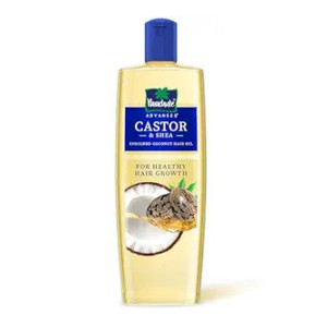 Parachute Advansed Castor & Shea-enriched Coconut Hair Oil| Castor Hair Oil| Power of Superfoods| Hair Growth| 300 ML