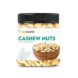FARMCRAVES Premium Whole Cashews |1 kg | Healthy Dry Fruit Snack