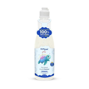 BUMTUM 100% Natural Baby Liquid Cleanser (Powered by Plants) | Allergen Free | Feeding Bottles | Accessories & Vegetables | 500ML