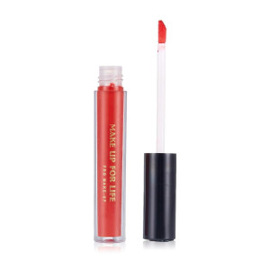 Make Up For Life Satin Luxe Liquid Lipstick, 06 - 8 Ml (Red)