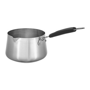Amazon Brand - Solimo Stainless Steel T Pan, Induction Base, 1.5 Litre