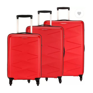 Kamiliant by American Tourister Hard Body Set of 3 Luggage 4 Wheels - TRIPRISM SPINNER 3PC SET upto 83% off