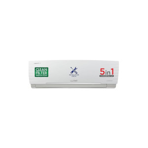 Lloyd 1.5 Ton 3 Star Inverter Split AC (5 in 1 Convertible, Copper, Anti-Viral + PM 2.5 Filter, 2023 Model, White with Chrome Deco Strip, GLS18I3FWAGC) [Flat 3000 off Using ICICI Credit Cards.]