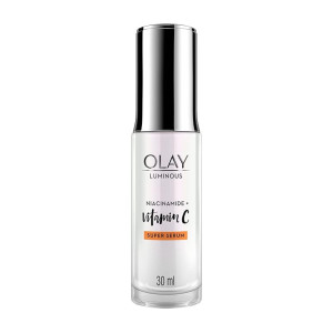 Olay Vitamin C Face Serum with Niacinamide l Even Glow & Smooth Texture l Normal, Oily, Dry & Combination Skin l Parabens & Sulphate-free l 30ml
