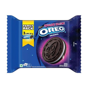 Cadbury Oreo Vanilla Flavour Crème Sandwich Biscuit, 288.75 g(packaging may vary)