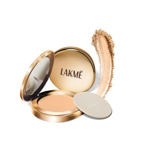 Lakme 9 To 5 Flawless Matte Complexion Compact Powder, Melon, 8 G, Absorbs Oil, Conceals Imperfections, Provides All-Day Matte Finish