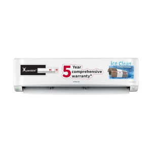 Hitachi 1.5 Ton Class 3 Star, ice Clean, Xpandable+, Inverter Split AC with 5 Year Comprehensive Warranty* (100% Copper, Dust Filter, 2024 Model - 3400FXL RAS.G318PCBIBF, White) [Rs.6126 Off with ICICI / HDFC Credit Card No Cost EMI]