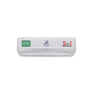 Lloyd 1.5 Ton 3 Star Inverter Split AC (5 in 1 Convertible, Anti Corrosion Coating, Copper, Anti-Viral+PM 2.5 Filter, 2024 Model, White with Chrome Deco Strip, GLS18I3FOSEW) [₹3000 Off with ICICI Credit Card + ₹1350 ICICI No Cost EMI Discount]