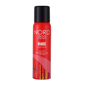 NORD - Rage Perfume Body Spray for Men 120 ml (Pack of 1)