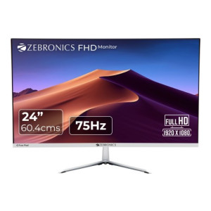 ZEBRONICS 24 inch Full HD VA Panel Wall Mountable Monitor (ZEB-A24FHD LED)  (Response Time: 14 ms, 75 Hz Refresh Rate)