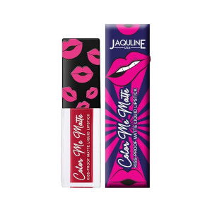 Jaquline USA Color Me Matte Long Lasting liquid Lipstick enriched with vitamin E & tea tree oil (Sangria Red-5 ml)