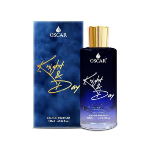 OSCAR Knight & Day Perfume 100 ml | Notes of Amber & Patchouli | Premium Luxury Perfume | Long Lasting | Fresh Fragrance | EDP | Unisex