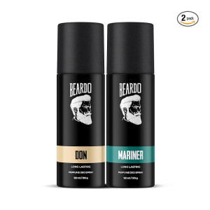Beardo Mariner Perfume Deo Spray 150ml and Don Perfume Deo Spray 150ml Combo