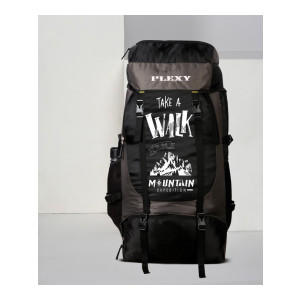 UNISEX Water Proof Mountain Hiking/Trekking/Camping Bag/Backpack Rucksack - 60 L  (Grey)