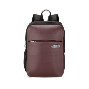 Lavie Sport 43cm Chairman 24 Litres Backpack with Laptop Sleeve | Vegan Leather Business Backpack for Men & Women | Durable Office Bag | Upto 14 inch Notebook/MacBook Compatible [coupon]