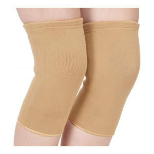 VEDRID Knee Cap with Cotton knit lining inside |Extra skin comfort Knee Support  (Brown)
