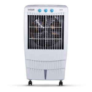 Hindware Smart Appliances 90 L Desert Air Cooler  (White and Teal, VECTRA)