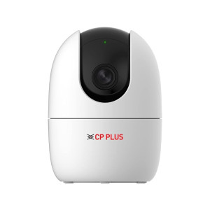 CP PLUS 2MP Full HD Wi-fi CCTV Camera | 360°View PT Camera | Human Detection & Motion Tracking | Cloud Monitoring | 2-Way Talk, Night Vision| SD Card (Up to 256 GB) | Privacy Mode - CP-21