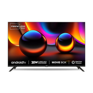 VW 80 cm (32 inches) Frameless Series HD Ready Android Smart LED TV VW32S (Black)