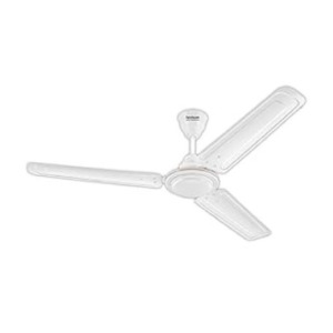 Hindware Smart Appliances Recio White 1200MM Star rated Energy Efficient High Air Delivery Fan for Home and office comes with 51 W copper motor and aerodynamic blades