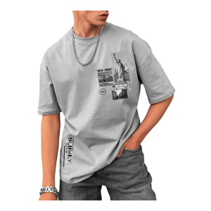 JVX Men Drop Shoulder T-Shirt ||Oversize T-Shirt for Men || Printed T Shirt || T-Shirt