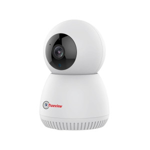 Trueview 2MP Smart CCTV Wi-fi Home Security Camera, 360° View, 2 Way Talk, Cloud Monitor, Motion Detect, Supports SD Card Up to 256 GB, Night Vision, Alexa & Ok Google