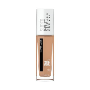 Maybelline New York Super Stay Full Coverage Active Wear Liquid Foundation, Matte Finish with 30 HR Wear, Transfer Proof, 310, Sun Beige, 30ml