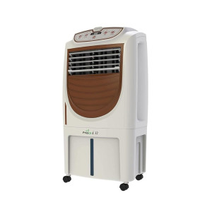 Havells Fresco-i 32L Personal Air Cooler for home | Powerful Air Delivery | High Density Honeycomb Pads | Auto Drain, Humidity Control, Dust Filter Net, Overload Protection | Heavy Duty (White/Brown)