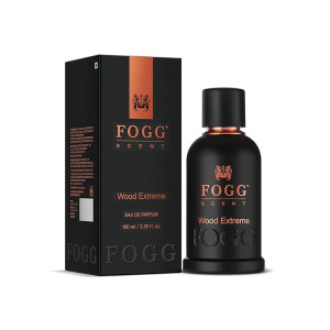 Fogg Scent Wood Extreme Perfume Spray for Men, Long-Lasting, Fresh & Powerful Fragrance, Eau de Parfum, 100 ml