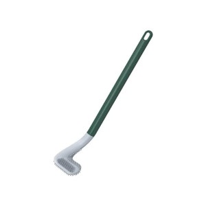 TEX-RO Plastic Golf Toilet Brush, Flexible Toilet Cleaner Brush With Long Handled, 360 Degree Toilet Cleaning Brush, Toilet Cleaning Brush, Toilet Brush For Bathroom, With Hook (Green)