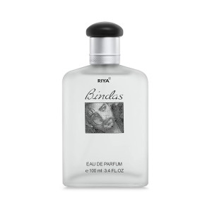 RIYA BINDAS | 100 ml Perfume for Men | Eau De Parfum with Long Lasting Fragrance | Aromatic Woody Spicy Scent | Scent of Swag | Fragrance Spray | Men Perfume (Sample Loot)