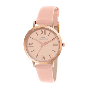 French Connection Analog Rose Gold Dial Women's Watch-FCN00037D