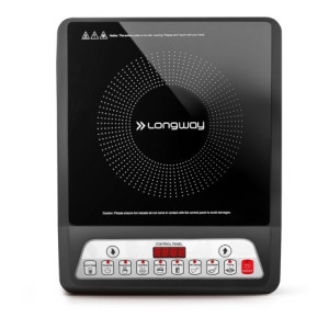 Longway Elite Plus IC 2000 W Induction Cooktop  (Black, Push Button)