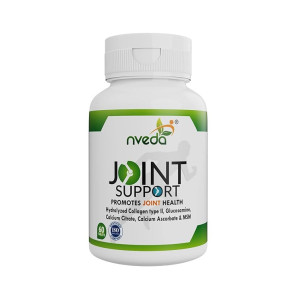 Nveda Joint Support for keeping Joints healthy containing Collagen Type 2, Glucosamine, Calcium and MSM (60 Tablet)